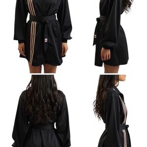 Adidas Women’s 3-stripes Wrapped Track Suit Dress